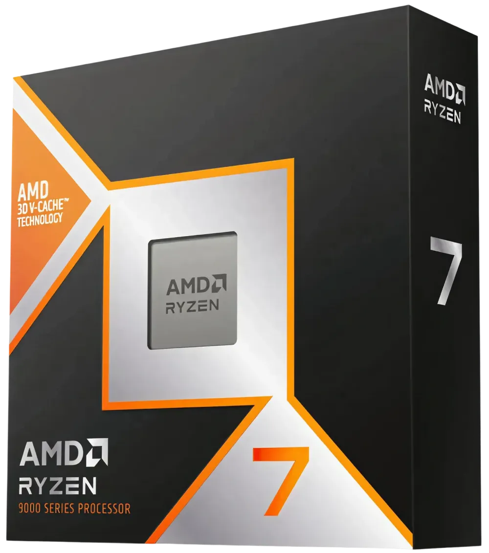AMD Ryzen 7 9800X3D procesor AM5 3D V-Cache komputer gamingowy