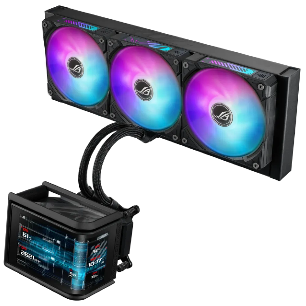 ASUS ROG RYUO IV SLC 360 ARGB chłodzenie wodne AIO 360 mm procesora komputer gamingowy