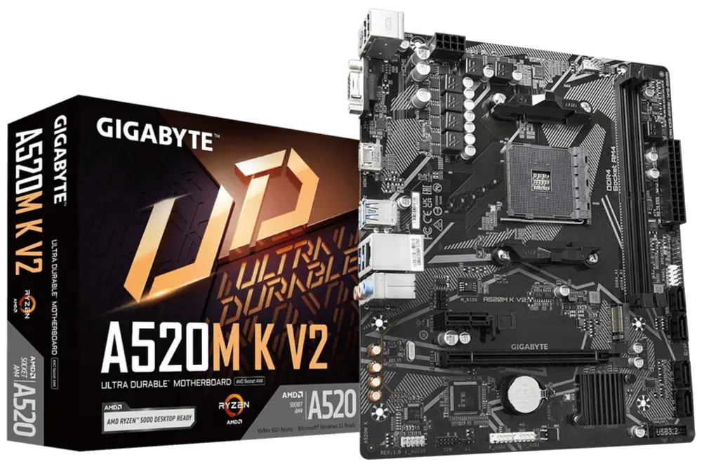 Gigabyte A520M K V2 płyta główna AM4 Ryzen 5 komputer gamingowy